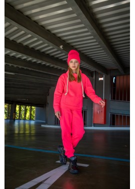 Спортивный костюм на флисе без капюшона oversize