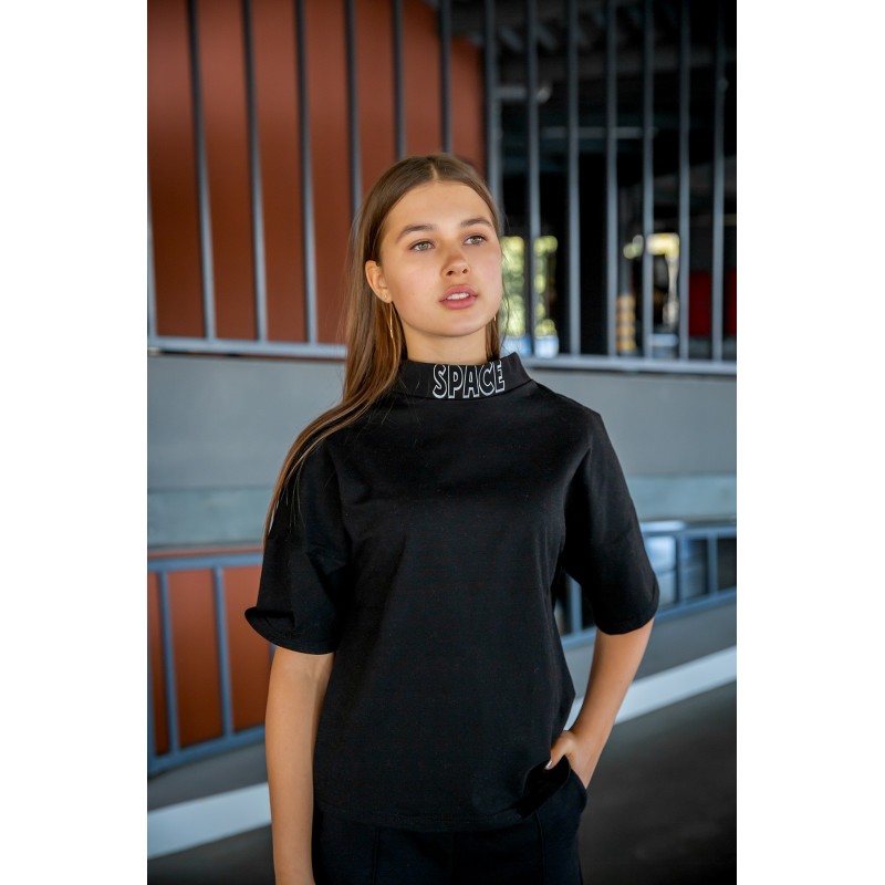 Футболка бежевая oversize для девочки