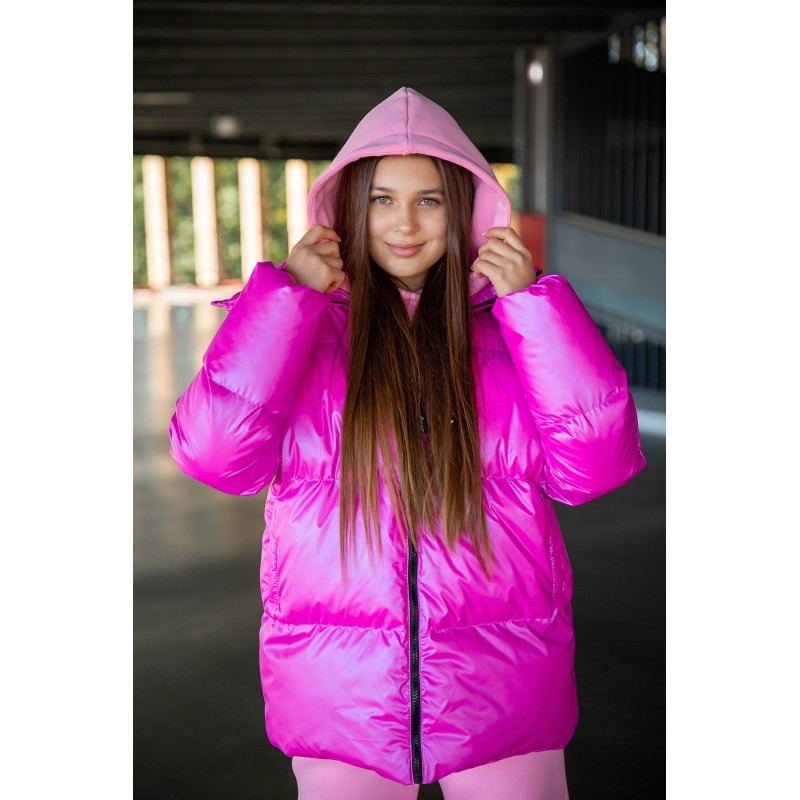 Куртка ПУФФЕР зимняя OVERSIZE