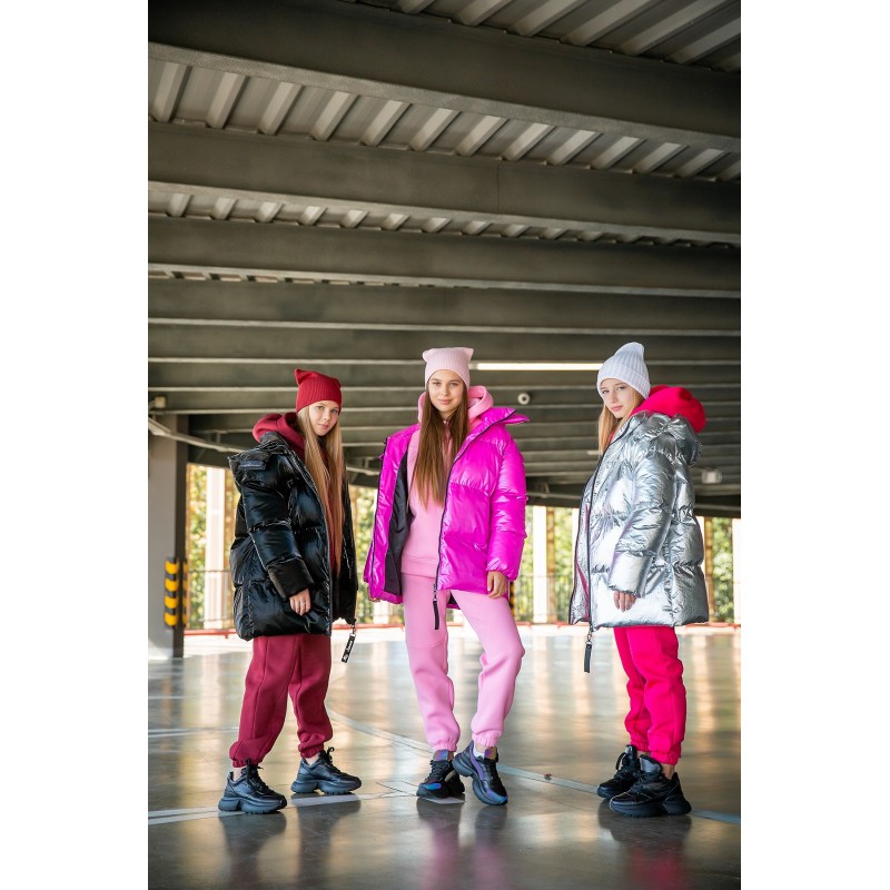 Куртка ПУФФЕР зимняя OVERSIZE