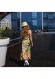 Сарафан летний принт тропик