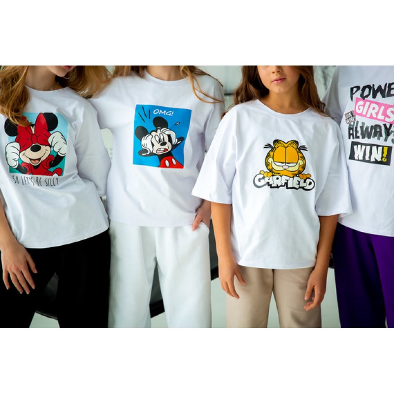 Футболка с  Minnie  Белая 